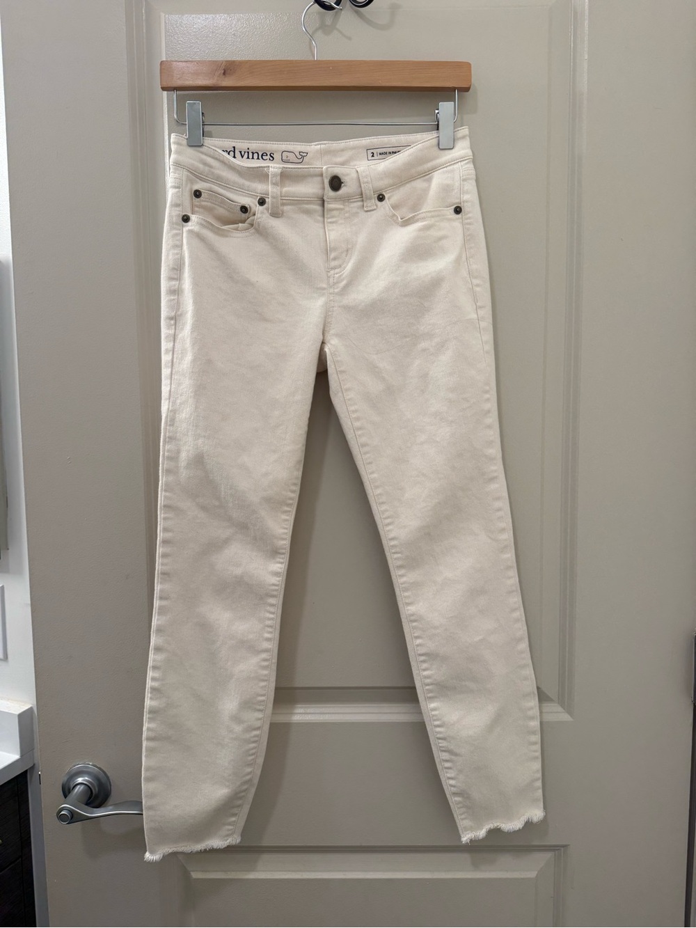 Vineyard Vines Raw Hem Skinny Jean